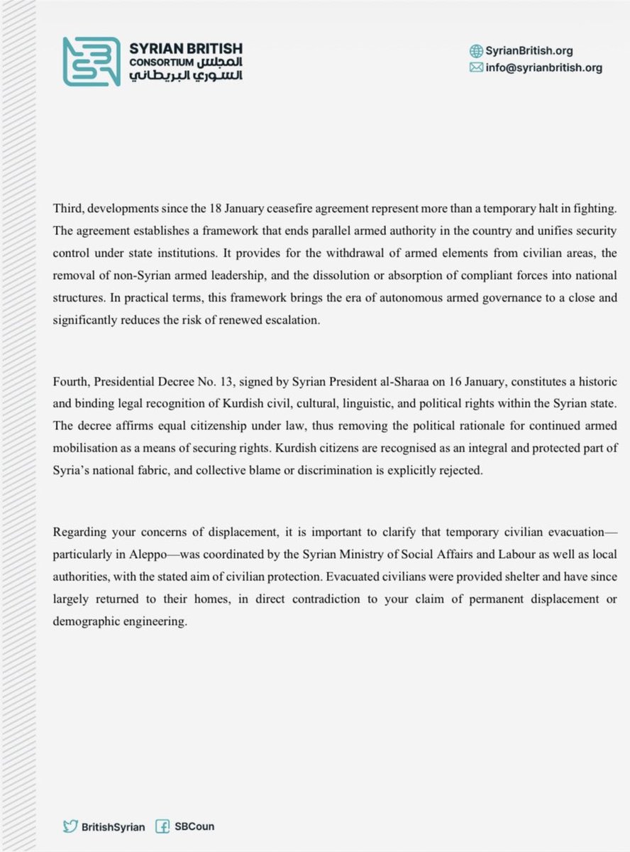 Syrian British Consortium tweet media