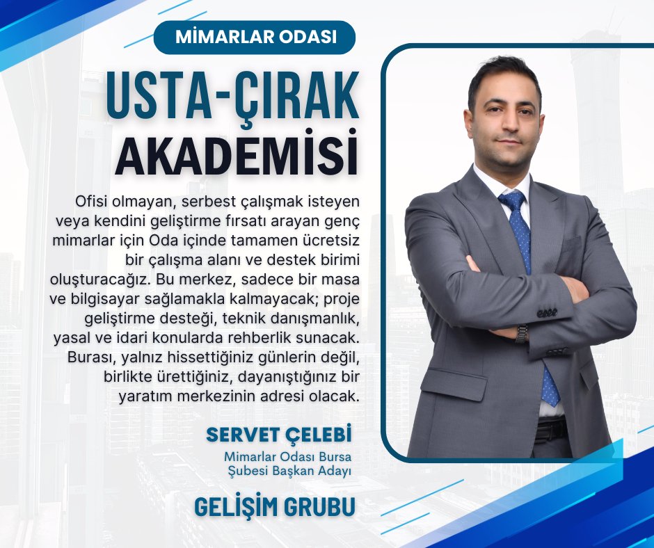 mmrsrvtclb's tweet photo. Ofisi olmayan, serbest çalışmak isteyen veya kendini geliştirme fırsatı arayan genç mimarlar için Oda içinde tamamen ücretsiz bir çalışma alanı ve destek birimi oluşturacağız. 

#MimarlarOdası #Bursa Şubesi 
#GelişimGrubu Yönetim Kurulu Başkan Adayı

#Mimarlık https://t.co/qUD24ySR4m