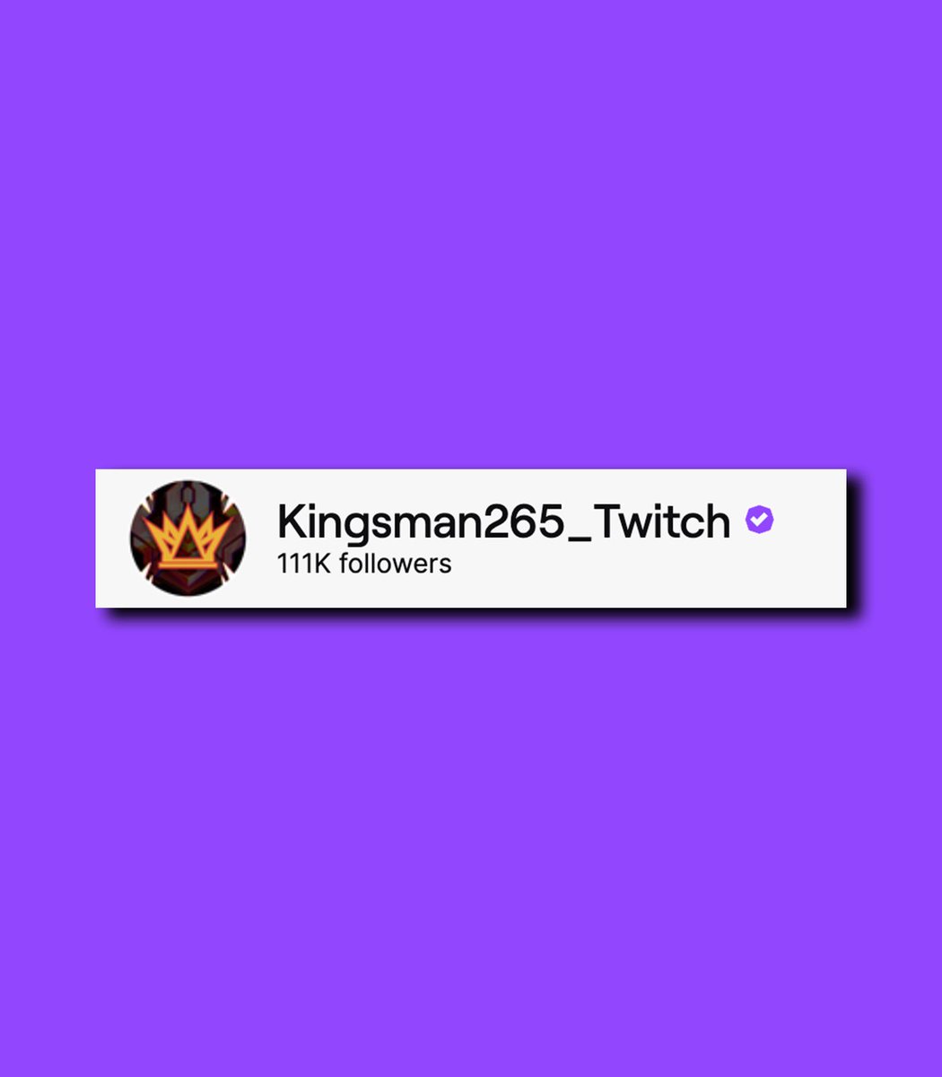 charlieINTEL's tweet image. Kingsman265 has seen massive support since missing out on a $40,000 Marvel Rivals tournament

He is now Twitch partnered, gained over 110,000 followers, and received a $3,000 donation from a single viewer