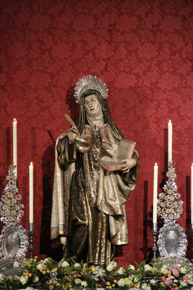 #22enero | Tal día como hoy de 1636 murió en Valladolid el insigne escultor Gregorio Fernández.
En nuestro Santuario conservamos varias imágenes salidas de su taller.

1. Inmaculada Concepcion
2. Ntra. Sra. del Carmen de Extramuros
3. Cristo Crucificado
4. Sta. Teresa de Jesús