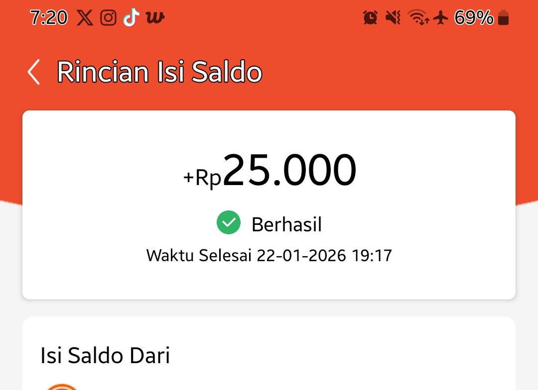 kaaa udah masuk saldo nyaa makasihh banyak yaa kaa lancar2 rezekinyaa sehat dan bahagia selalu kaa 🥹🥹🫶🏻🫶🏻