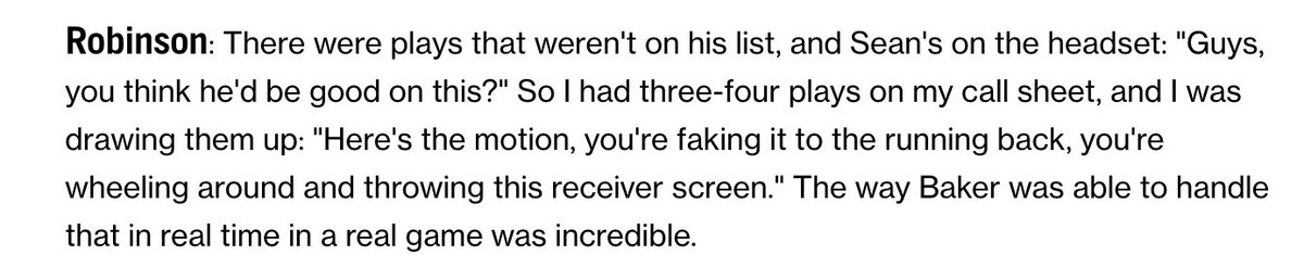 gregauman's tweet image. Much like Liam Coen did, new Bucs OC Zac Robinson worked with Baker Mayfield for six weeks in 2022 when he joined the Rams. He helped Mayfield learn the offense in 48 hours to lead them to a wild Thursday night win. From our @NFLonfox story last fall: foxsports.com/stories/nfl/ba…