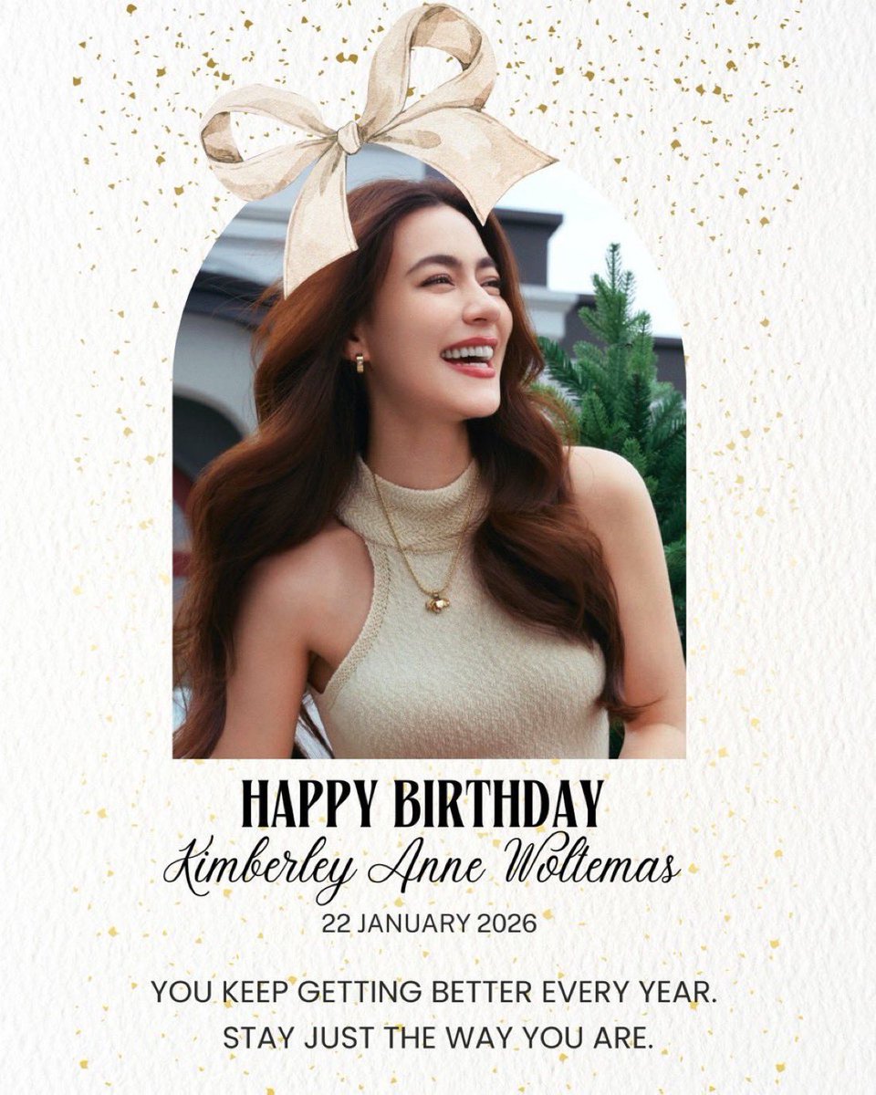 Happy birthday my happiness ขอให้พรทั้งโลกเป็นของคิมมี่คนเดียวเลยยย♥️♥️ #kimberleybdproject2026