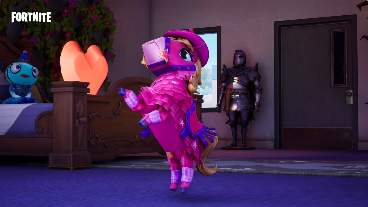 Guille_GAG's tweet photo. Chappell Roan will headline #Fortnite Festival in 2 weeks! 🎵

Many pink and medieval props are now in Battlewood Boulevard. https://t.co/ZS8XnquAuP