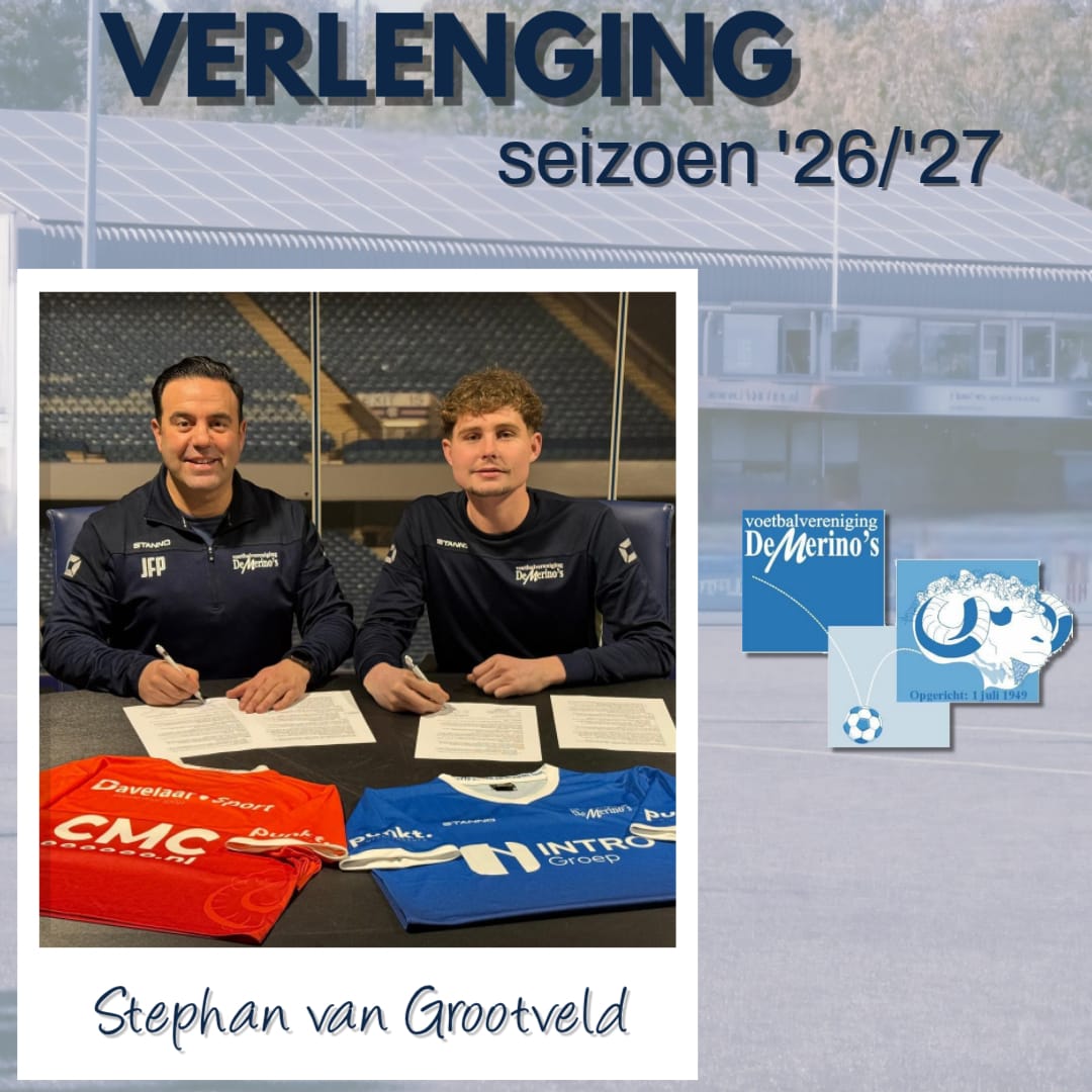 Voetbalvereniging De Merino's tweet media