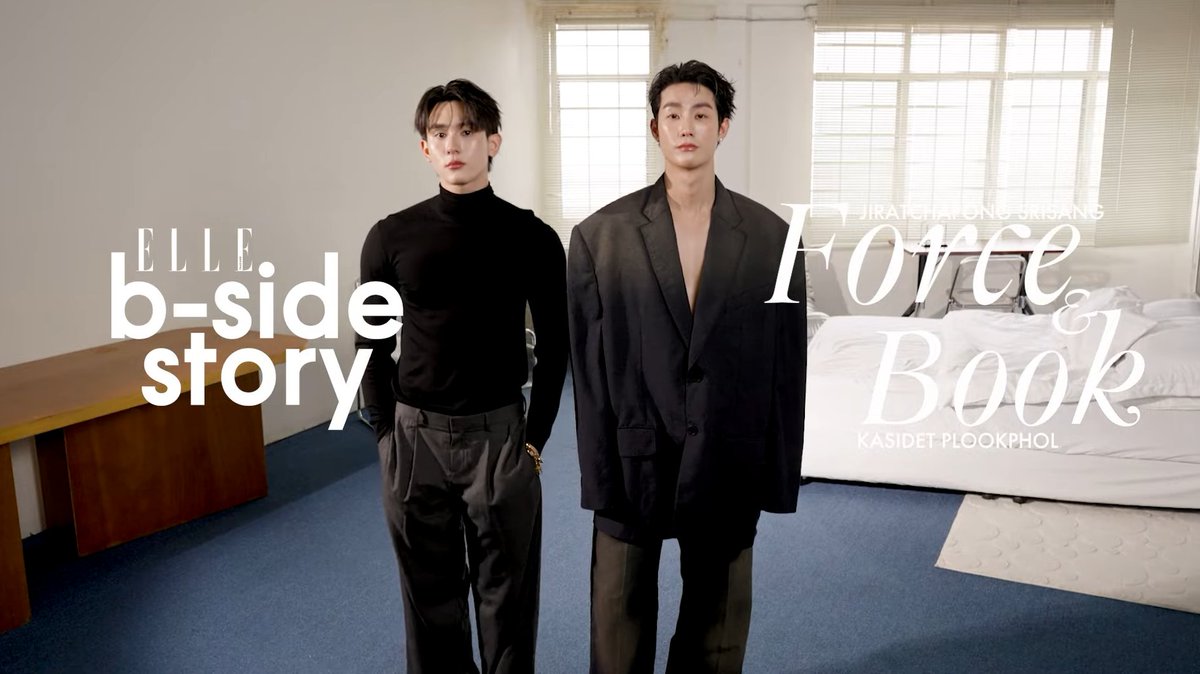 ForcebookCorner's tweet image. I wanted fitted clothes for Book, but that didn't mean giving Force loose clothes 😅😂

FORCEBOOK X ELLE BSIDE  
#ELLEBsideStoryxForceBook