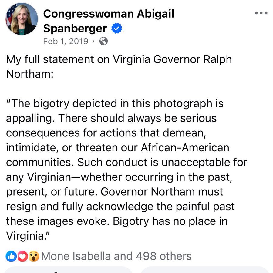 WendiBertieBee's tweet image. So she installs Northam.   We remember …