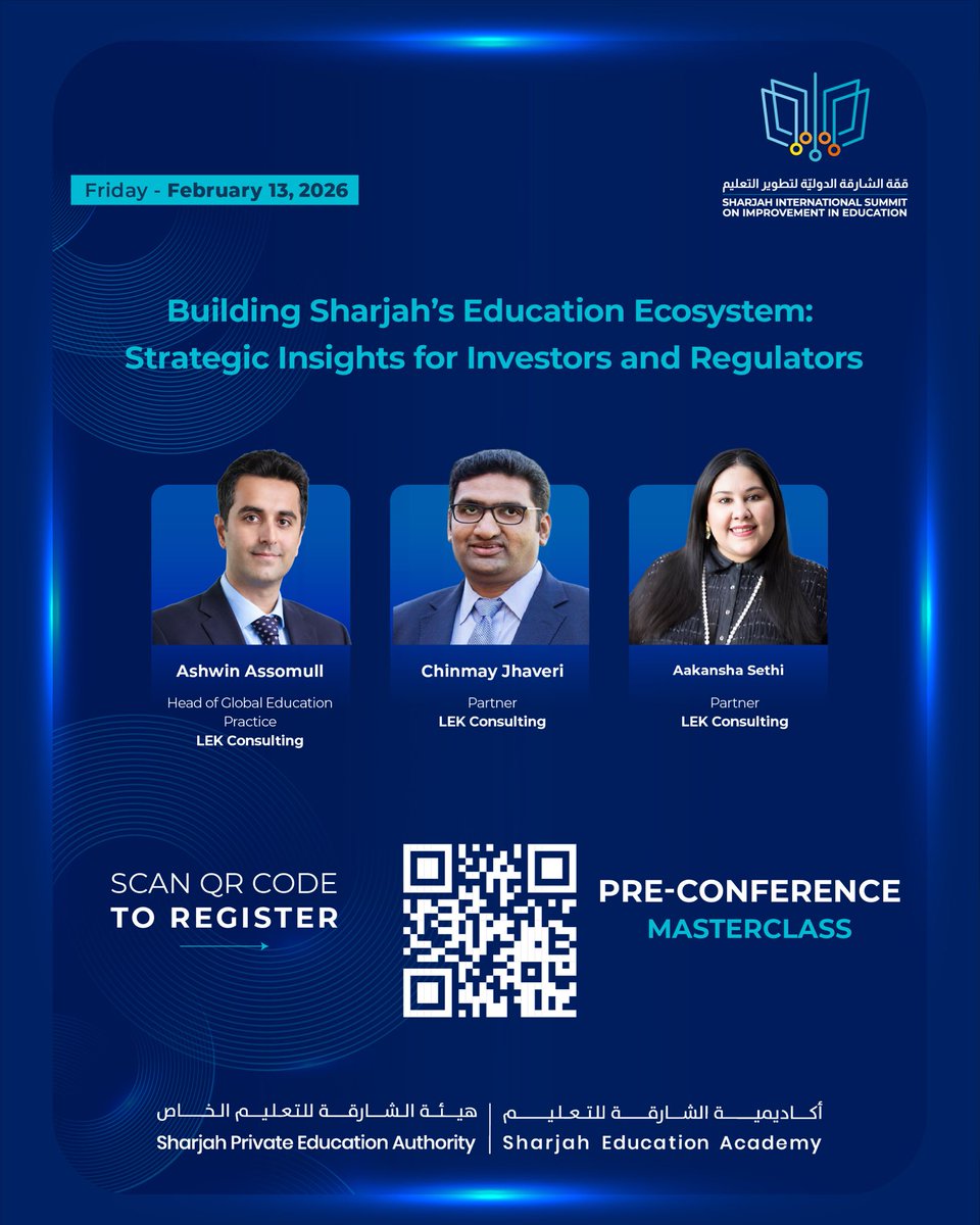 Sharjah Education Academy tweet media