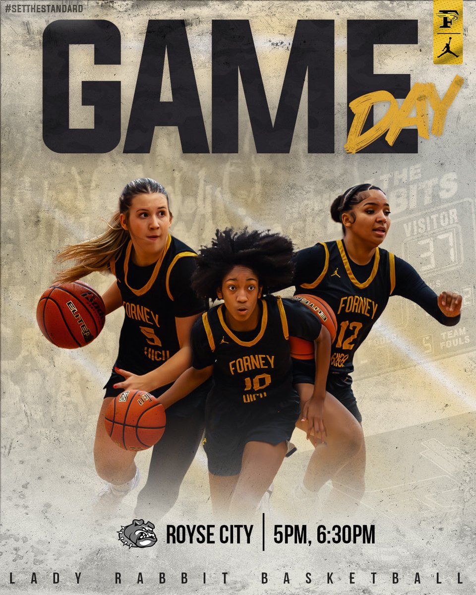 ForneyGirlsBB's tweet photo. Due to incoming weather, tomorrow’s game has been moved to today.

Beat the cold and come out to Royse City to watch some Southside basketball tonight!

📍 Royse City
• 9/JV: 5:00 PM
• Varsity: 6:30 PM

Come rock with us on the road!

#SetTheStandard https://t.co/5lDY77W2Cj