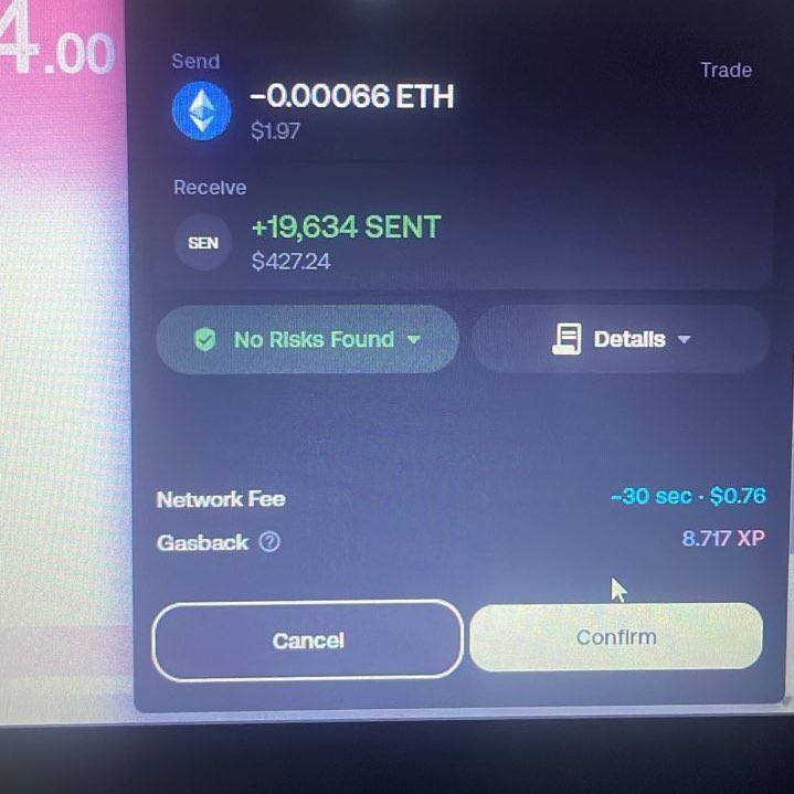 justwale_'s tweet photo. First W of the year from $SENT 

I wasn’t expecting this tbh 😭 https://t.co/iuoIV4r81h