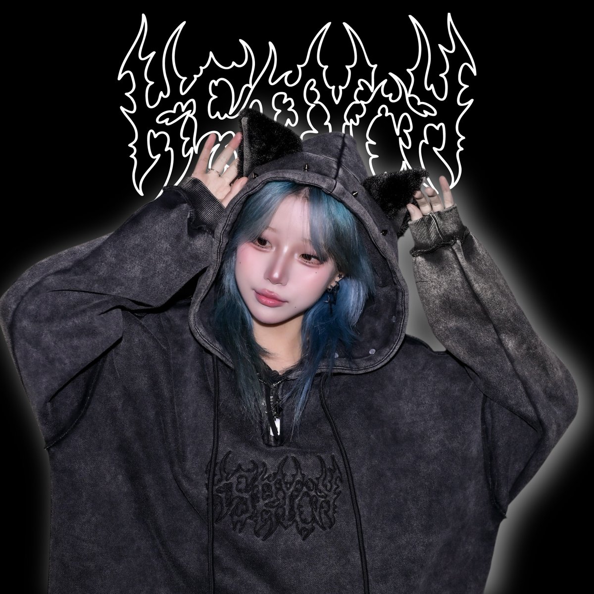 news】 明日21:00- 「IBYOL 2」 ビンテージウォッシュ加工 ケモ耳