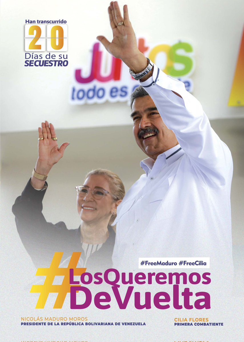 Nicolás Maduro (@nicolasmaduro) on Twitter photo 