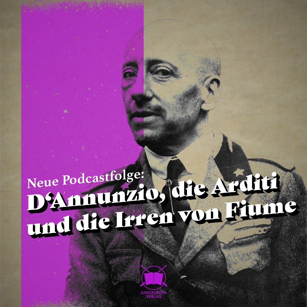 Neue Podcastepisode: Die Faschisten-Kommune 🏴

Als Gabriele D’Annunzio am 12. September 1919 mit seinen Freischärlern, den berüchtigten Arditi, die Stadt Fiume besetzte, begann die kurze Existenz einer autonomen »rechten« Herrschaft, die später zum Mythos werden sollte. Bekannt