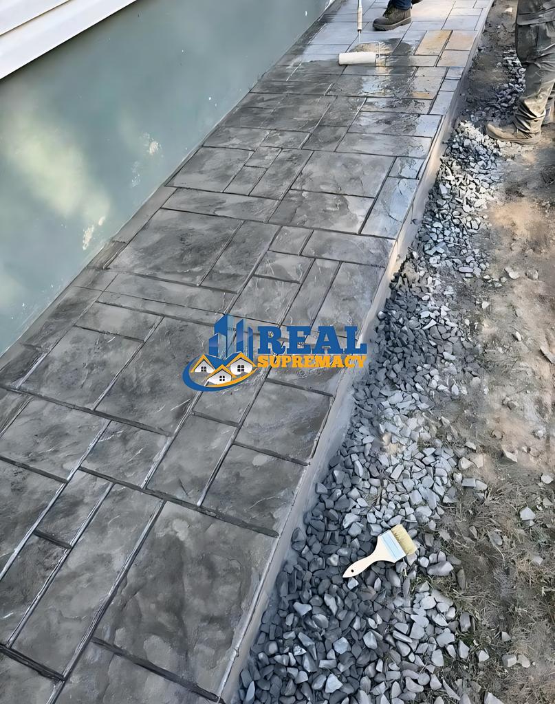 RealSupremacyZW's tweet photo. Level up your home's vibe! 😎 Stamped concrete skirting - durable, stylish, &amp; uniquely yours!💪 Choose from 7 🔥 designs all at the same price
Click the link below to see our designs
https://t.co/7ALYvGBxAk. 
Call or  WhatsApp: 0784 655 777 
 Email: info@realsupremacy.co.zw https://t.co/zWpCgNlG37
