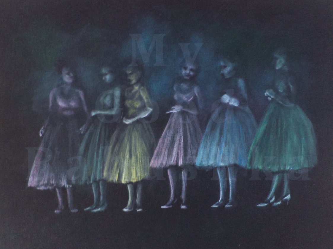 JulieKSchuler's tweet image. Wallflowers
original painting

jschulerart.etsy.com/listing/619469…

#painting #dancers #dark #wallflowers #pastels #dresses
