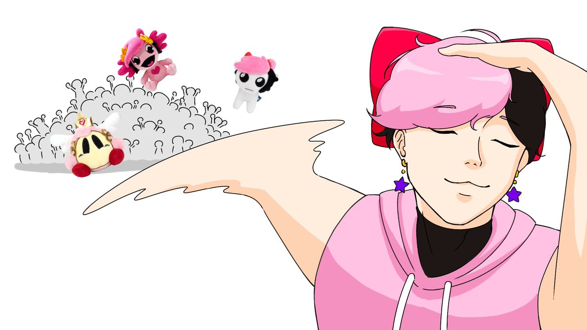 chocomello_0303's tweet image. I got lazy when drawing Vernias... (；一_一)

#partycrashers #partycrashersfanart