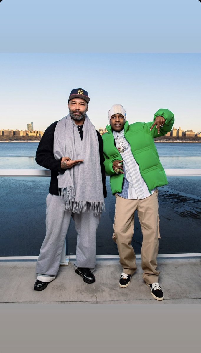 johnnyflash__'s tweet image. Joe Budden x ASAP Rocky otw