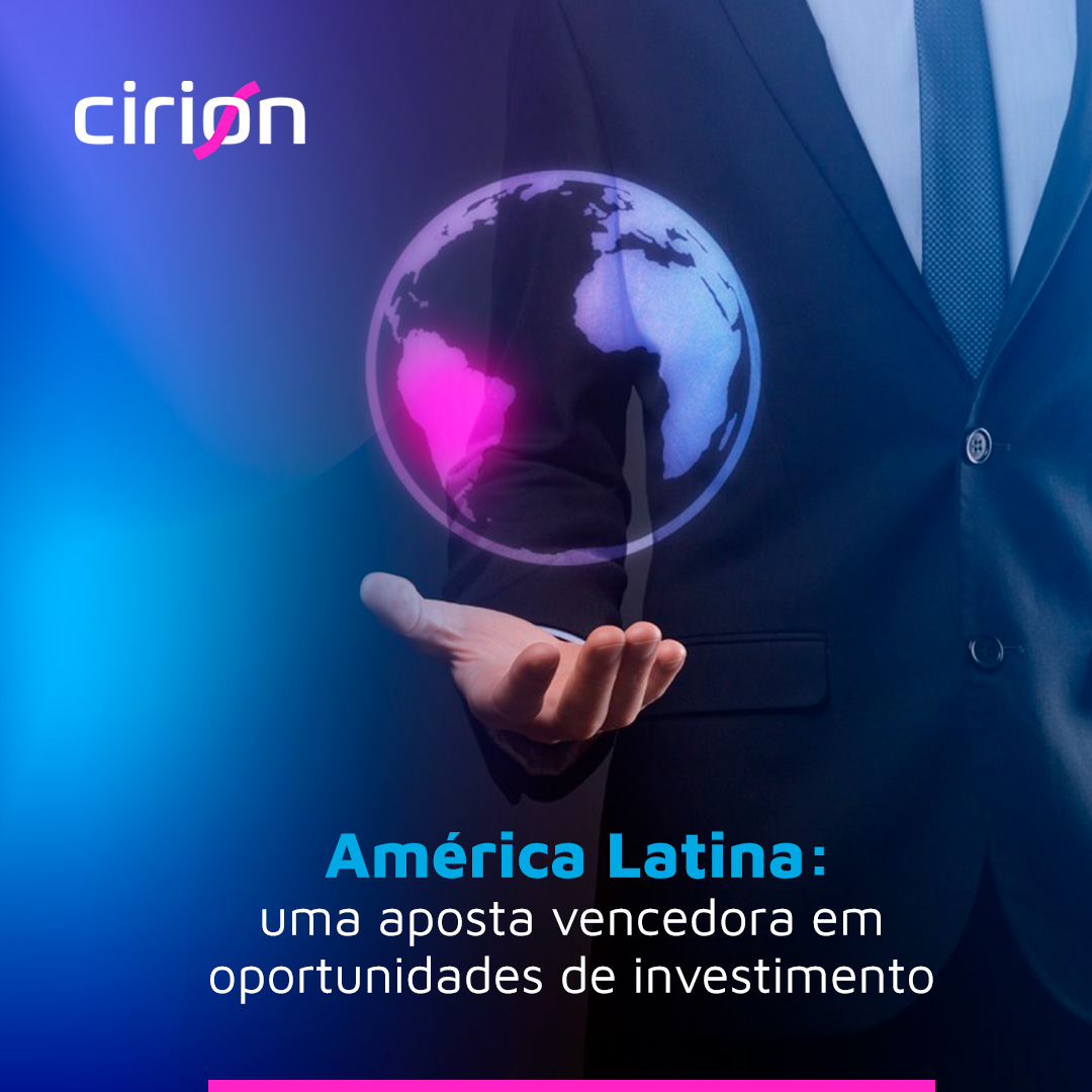 O potencial digital da América Latina cresce com força. A GSMA projeta que o setor móvel contribuirá com 8% do PIB regional até 2030. Esse cenário exige bases digitais confiáveis para impulsionar decisões estratégicas.

Saiba mais aqui cirion.it/4jsLcHF

#SomosCirion