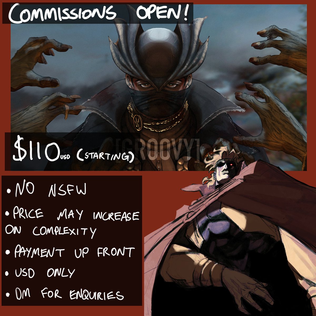 Groovy (Comms Open) tweet media