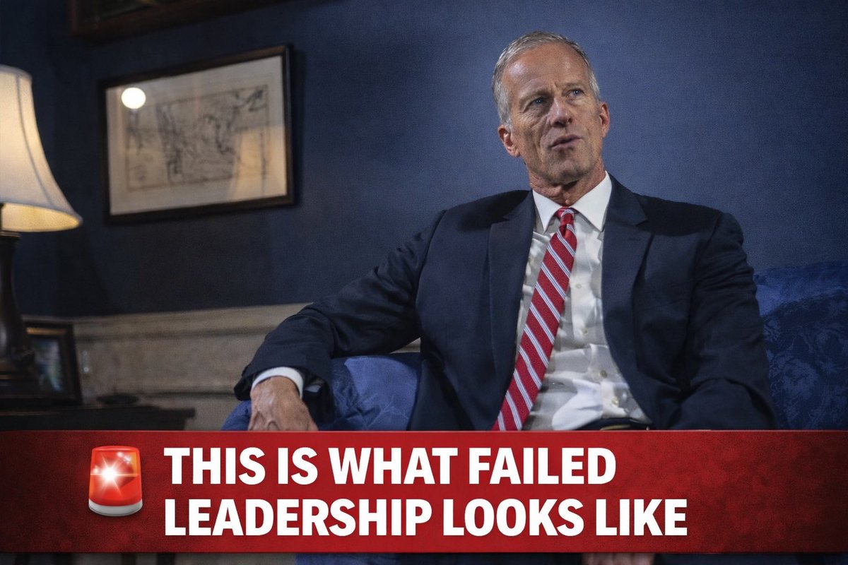 🚨 This is what failed leadership looks like.

John Thune has been Majority Leader for almost 13 months and the Senate is useless.

• No election integrity laws
• No secure voting reforms
• One reconciliation bill. 

Republicans control the chamber. And NOTHING is getting