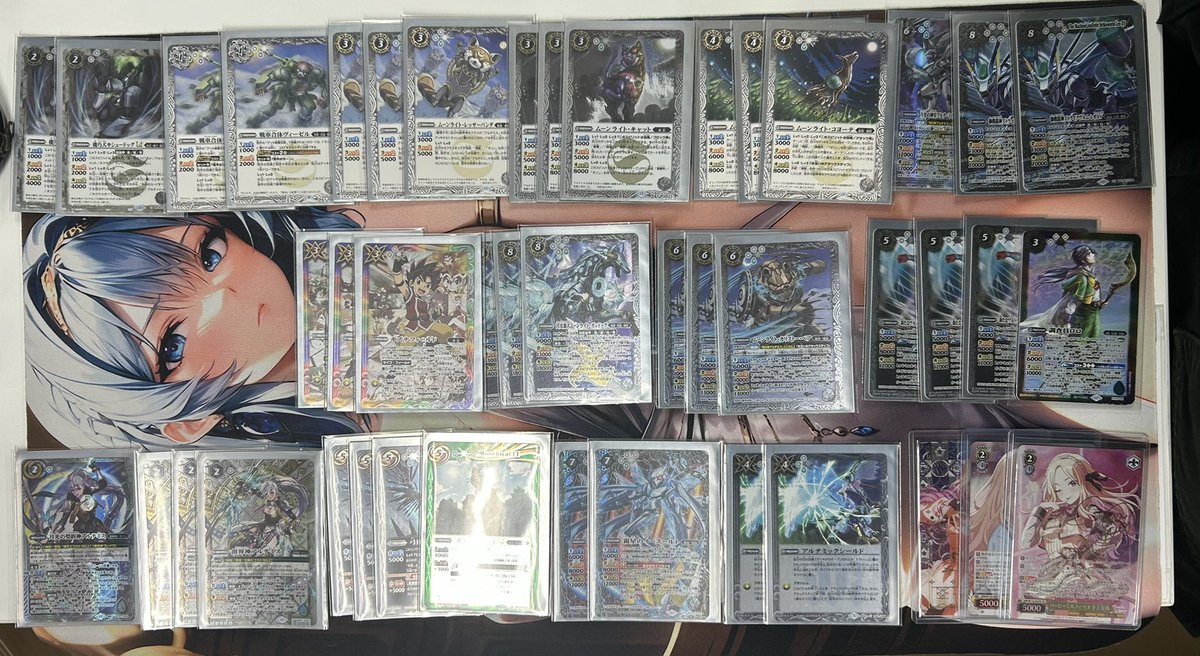 20時より開催した、バトルスピリッツ ショップバトルの優勝デッキです