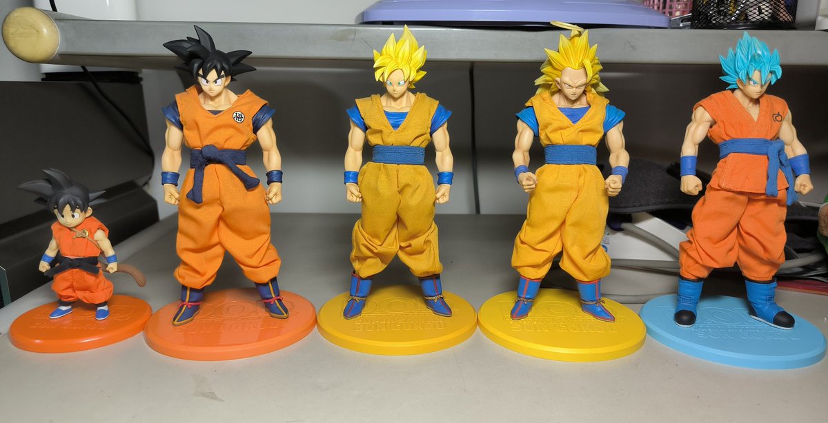 DODのドラゴンボールフィギュア、出来がかなり良い。シャツに本物の布 