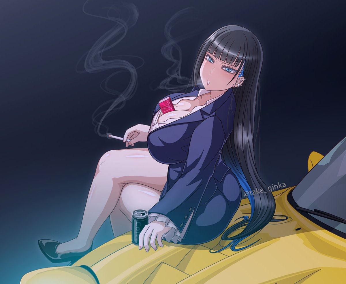 FD3Sと喫煙女子 描けました!

すごく美人なので、愛想よくするとすぐ勘違いする野郎が出てくるので、いつもしかめっ面OLさん。
 仕事帰りにダム湖までクルマを走らせて、駐車場で一服して帰るのが彼女の楽しみです🌛 