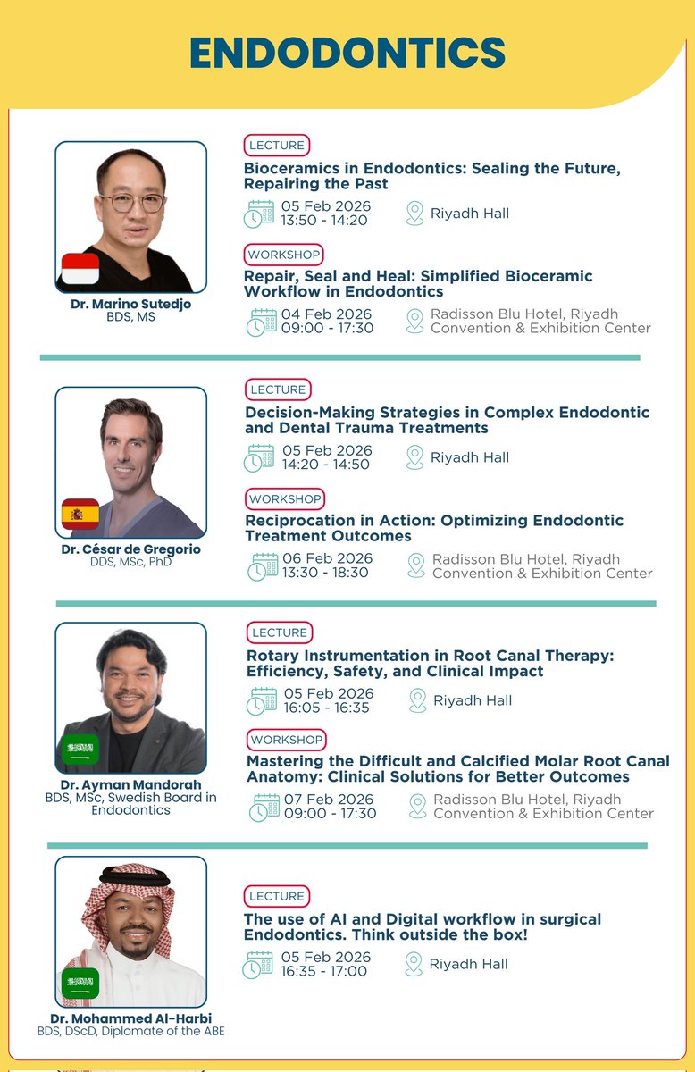 Saudi Dental Societyالجمعية السعودية لطب الأسنان tweet media