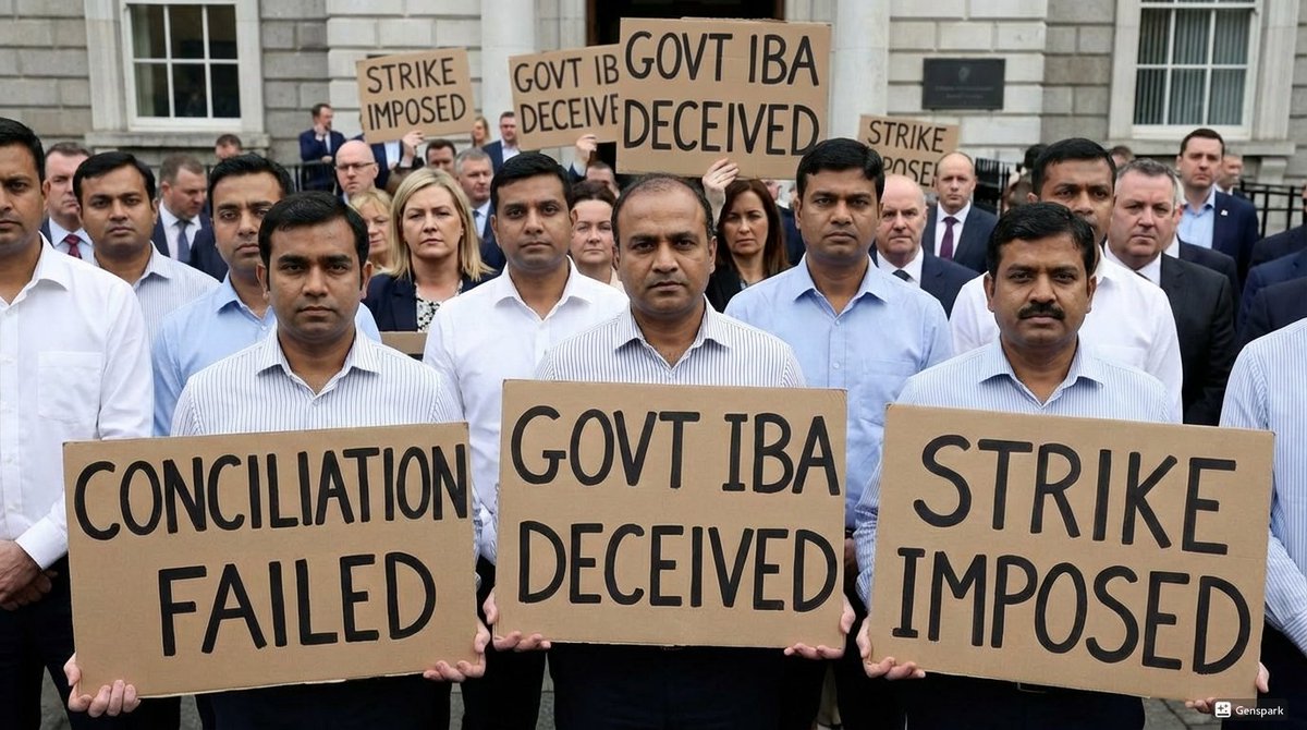 Fair_Banker's tweet photo. @idesibanda Decievers.. Why did they agree and sign?
FOOLES US.
Bankers are gullible.
All these happened because of @ChVenkatachalam and #Bandish who put spokes at for right time. Traitors.
Get up at 6pm and quit the office..
@aiboc_in
@rupamsmail
@gsnobo1977
@AIBOAOFFICIAL https://t.co/XetPIH32Cv