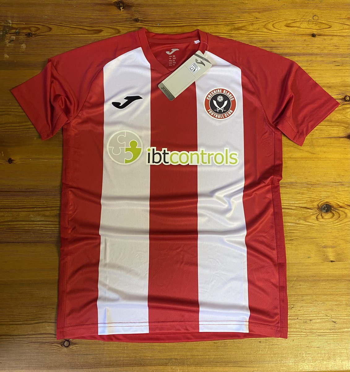 More <a href="/JomaSportUK/">Joma Sport UK</a> match kit for <a href="/fc_blades/">Cheshire Blades FC</a> ⚔️ sponsored by <a href="/IBTControls/">IBT Controls</a> 👨‍💼