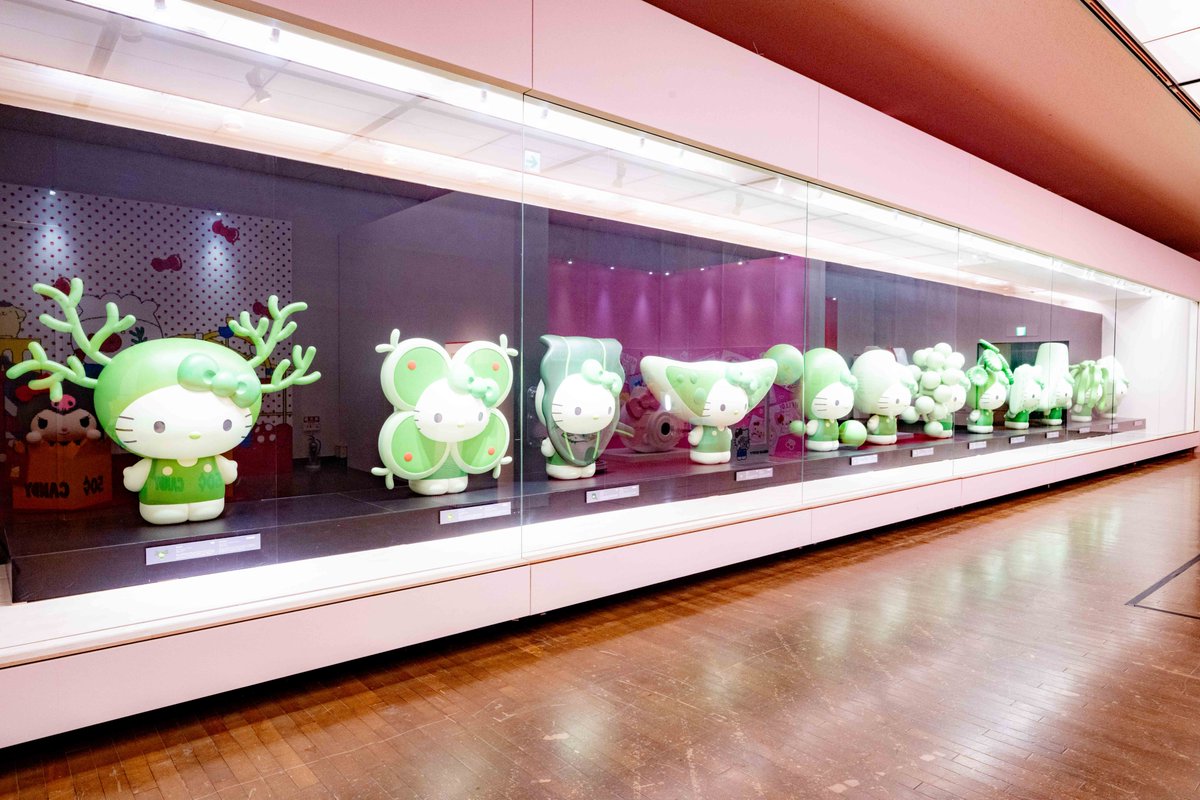 ハローキティ展 名古屋 ＼ 大阪・関西万博日本館に登場した、様々な形