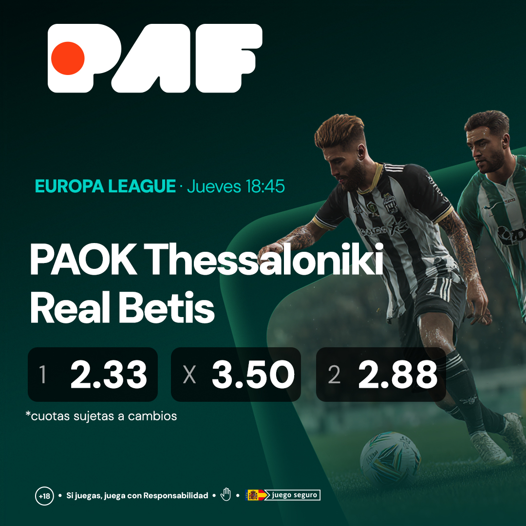 Interfaz de PAF Apuestas