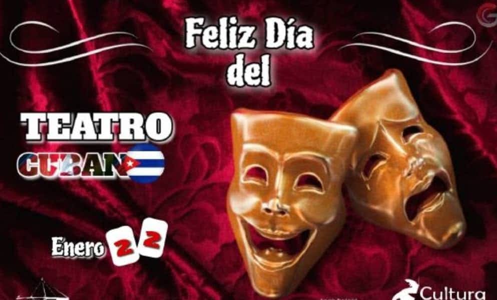 En el Día del Teatro Cubano felicitamos a quienes beben de sus raíces y lo engrandecen en bien de #Cuba. Un fuerte  abrazo. #CubaEsCultura