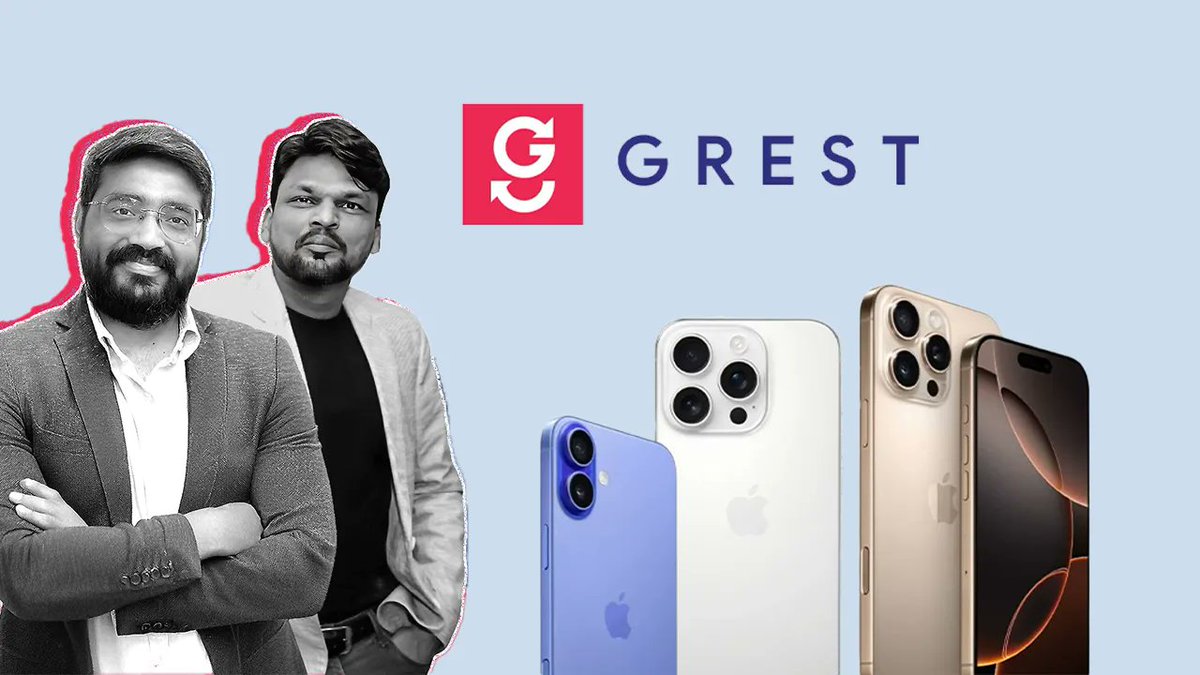 Proud to partner with GREST on its ₹16 Cr growth round, building a full-stack platform for premium refurbished Apple devices with trust &amp; quality at scale.
  
🔗linkedin.com/feed/update/ur…

 #StartupIndia #ConsumerTech #SustainableTech #JIIF