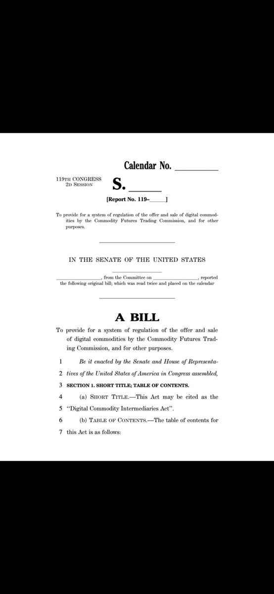 US-Senat veröffentlicht aktualisierten Crypto-Gesetzentwurf
CFTC erhält mehr Befugnisse über Digital Assets
Nächstes Meeting: 27. Januar
Kurzfristig höhere Volatilität möglich
Langfristig mehr regulatorische Klarheit für den Kryptomarkt

#Crypto #Krypto