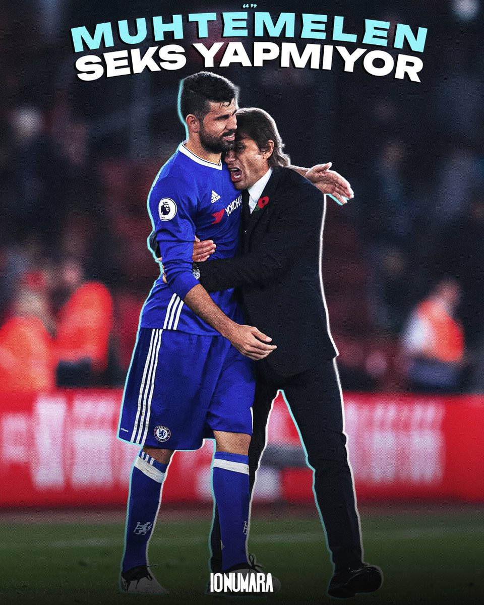 10Numaraco's tweet image. Diego Costa: "Antonio Conte her zaman öfkeli, her zaman asık suratlı, muhtemelen seks yapmıyor çünkü çok huysuz bir adam