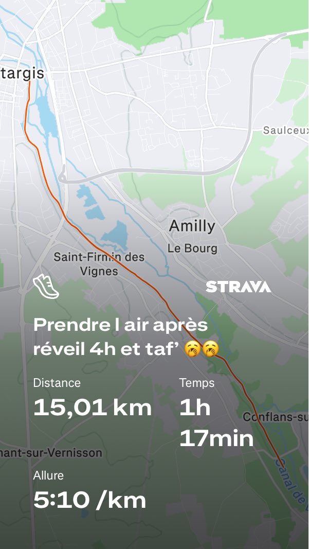 Pour prendre l air et dégourdir les vieilles cannes après le taf’…
#run #running