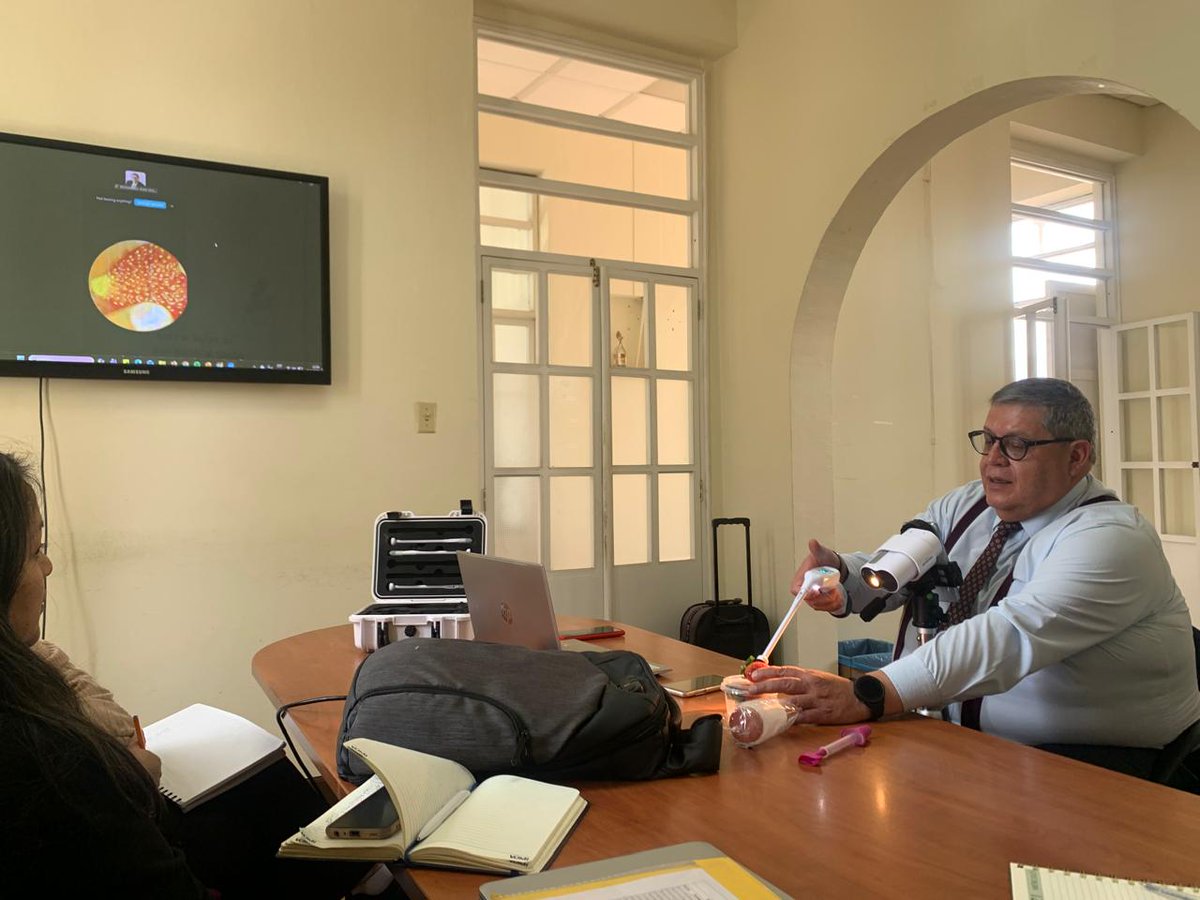 Presentamos los resultados del Proyecto Coenca en zona 6 Salud.  Buscamos eliminar el cáncer de cuello uterino mediante el diagnostico del VPH co auto muestreo; colposcopia y tratamiento a nivel comunitario; telecolposcopia y análisis de imagenes con IA en celulares