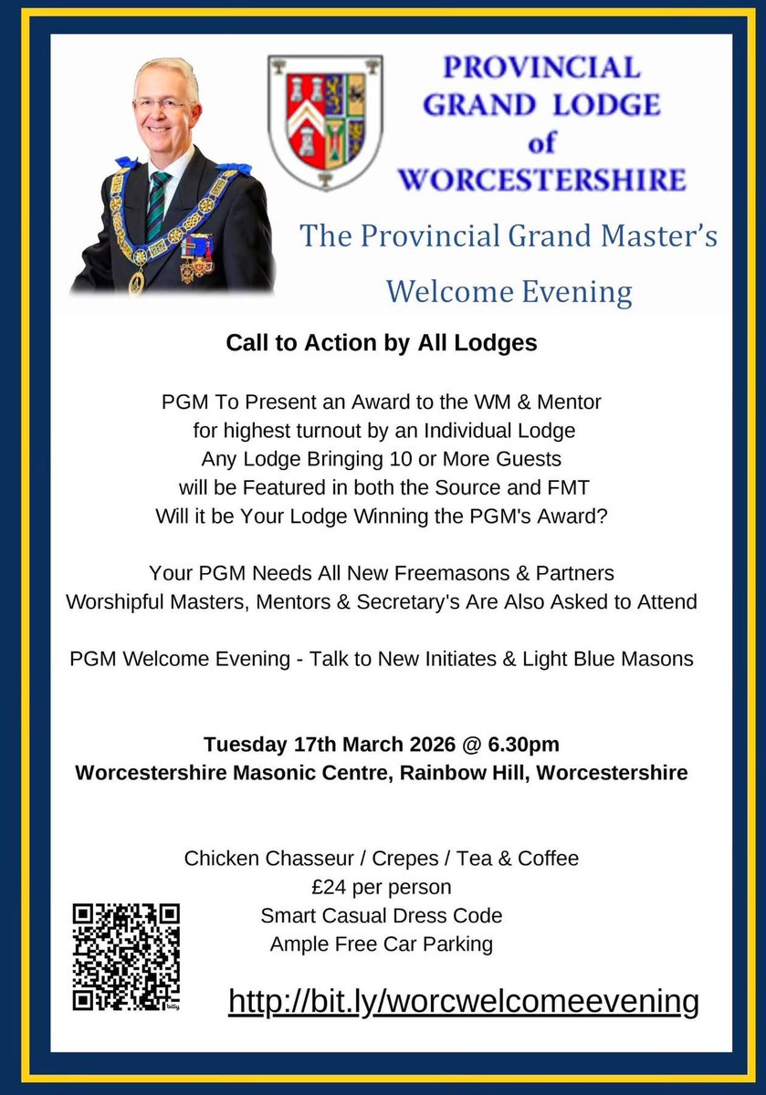 Worcestershire Freemasons tweet media