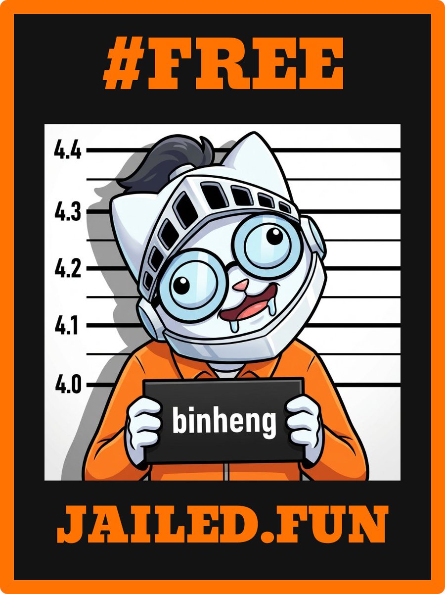 binh854's tweet photo. i got life sentence 😭💀

moving into @Jaileddotfun soon

[ drop your mugshot here👇] https://t.co/c0Z2UaRX3c