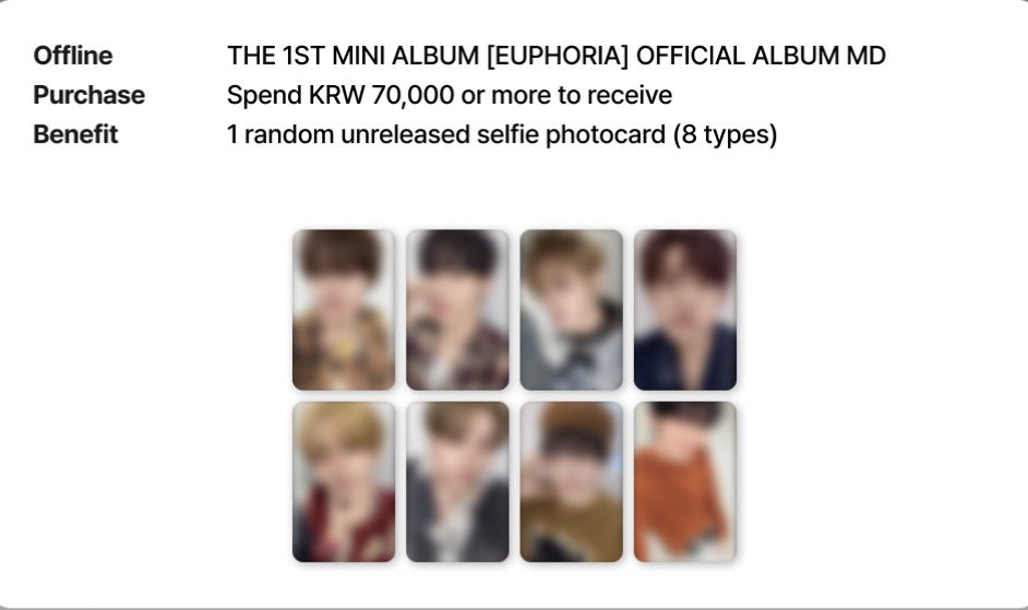 jasaproxy's tweet image. ALPHADRIVEONE ALD1 Euphoria MD Pop Up Proxy

Including a random 70k benefit!✅

Proxy fees may change depending on several factors, such as long queues, purchase limits, and the size/weight of the item.

Wise &amp;amp; Paypal✅

Tags. 알파드라이브원 알드원 양도 리오 준서 아르노 건우 상원…