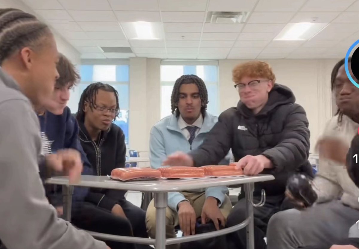 $BRITS
I literally don’t get why no one’s launched this yet!

This challenge has been blowing up on TikTok for days — millions of views every single day. Dudes are just bringing random af shit to school every day and it’s straight-up hilarious. 

Pretty much every schoolkid and
