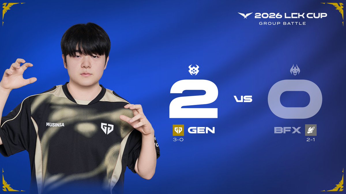 LCK CUP 2026 Gen.G 3연승 관련 이미지