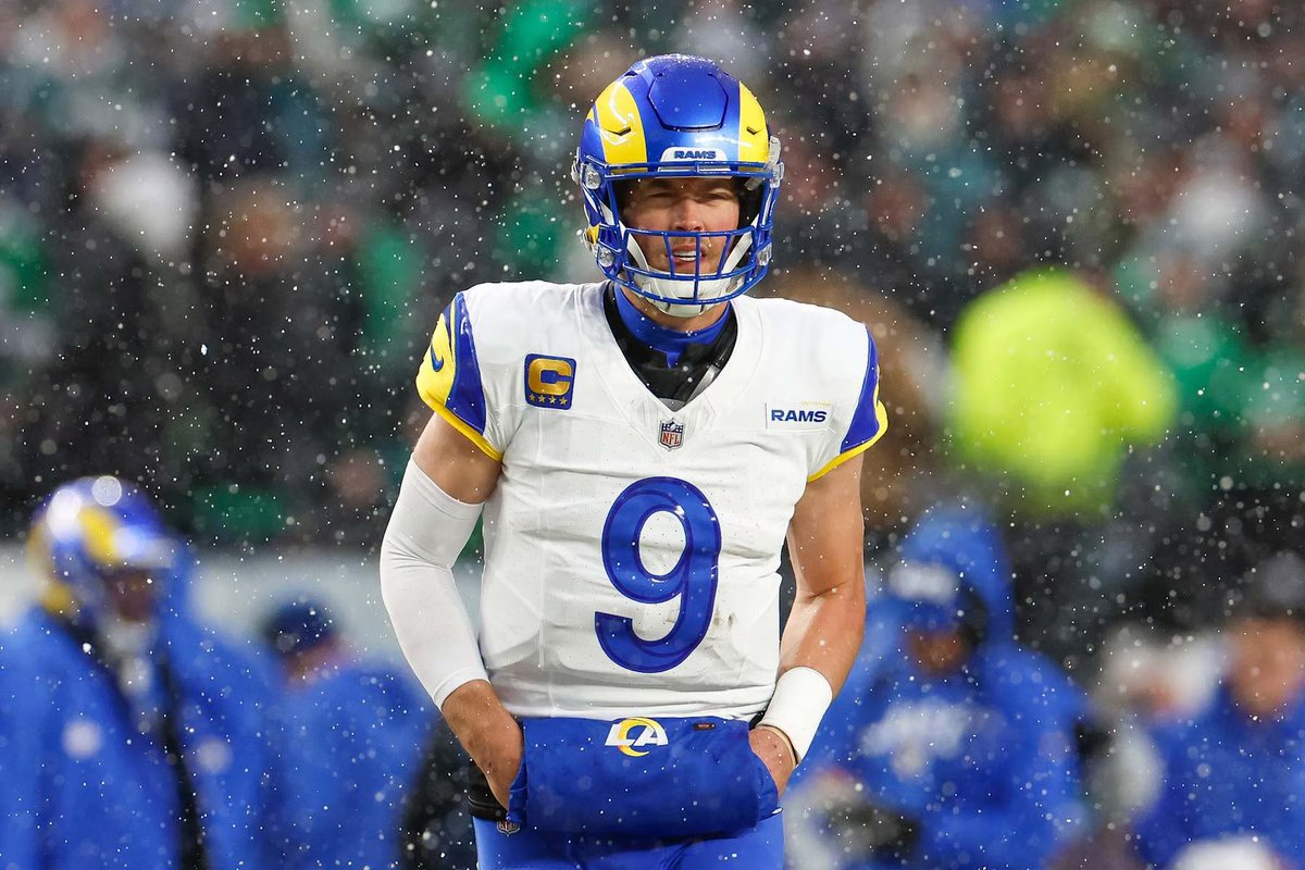Matthew Stafford in playoff games as a Ram:

18 TDs
4 INTs
7-2 record

Rams - Seahawks Part 3 is a true Super Bowl matchup. Take us home, GOAT.