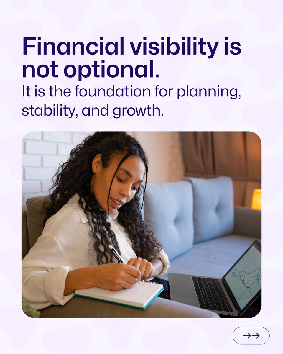 AdvanclyHQ's tweet photo. Growth stalls when finances aren’t clear. Clarity leads to smarter planning and sustainable scale. https://t.co/USizrJ0k2L