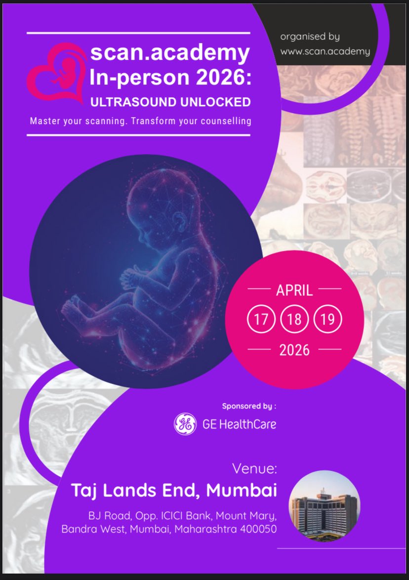 FetalUltrasound's tweet photo. We started https://t.co/FD9u09gs0t during the pandemic and reached >40,000 doctors, sonologists, midwives and scan specialists. 

Now excited to have an IN-PERSON meeting! For me less a conference, and more a joyful coming together🥳

Join us in Mumbai! 

https://t.co/XeW4xFNz82 https://t.co/HTs1zV3tIJ