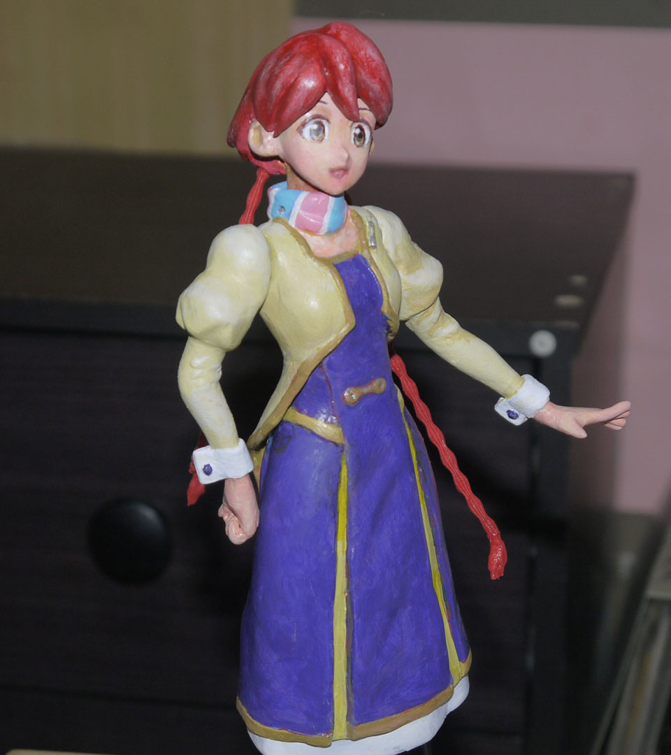 もうちょい、もうすこし・・とやってると泥沼なので、そろそろメリハリつけて終わらせないと。
ヤチヨさんの顔がアニメと雰囲気ちがうけど、カワイイからいいか😅
今日(日付は明日) 26時から放送です。

#アポカリプスホテル #自作フィギュア