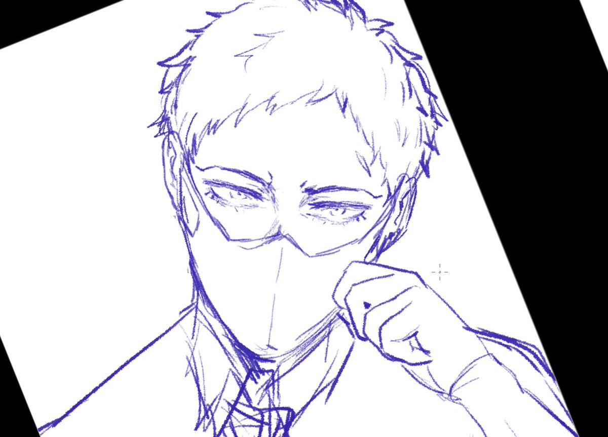 I just realized it’s been a while since I last drew Chisaki, so here he is 💥