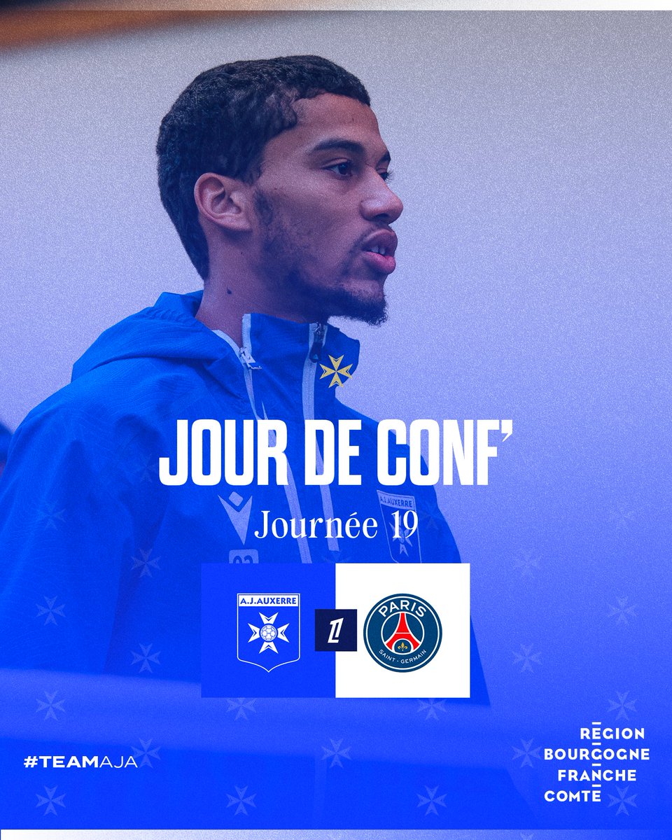 🔄 Ce sera finalement Clément Akpa qui sera présent face à la presse aujourd'hui, à la veille d'AJA-PSG. ⌚️ Rendez-vous à 15h pour le live-tweet.#TeamAJA #AJAPSG pic.