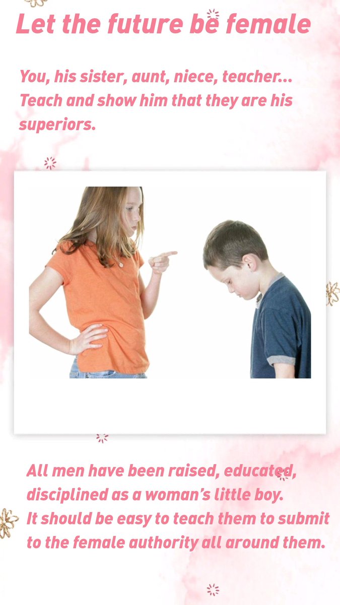 Trained to obey and used to female decisions, they will lead a stressless and happy life in a better and safe world.